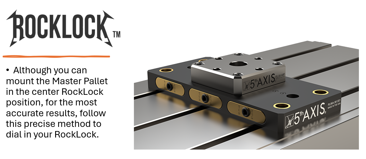 How to use the Master Pallet to align a Multi-Position RockLock Base
